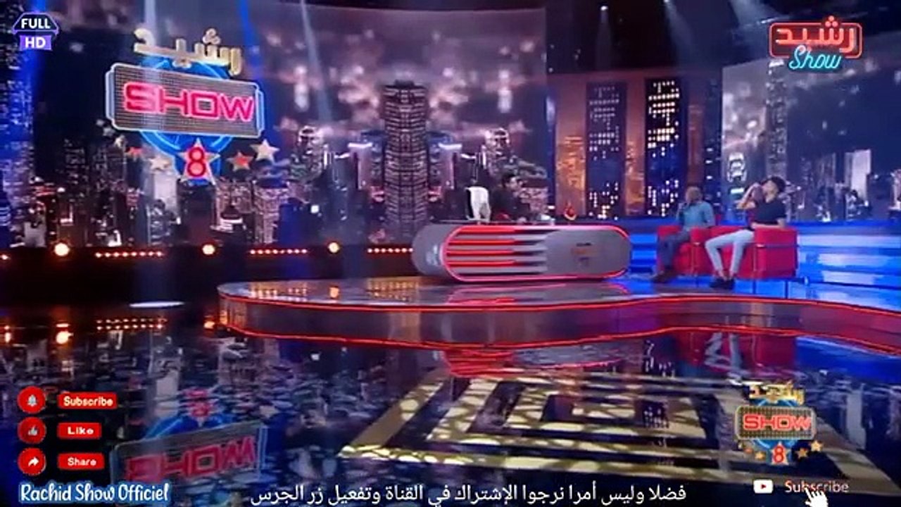 بطل مسلسل شكون كان يقول الفنان مهدي فلان رفقة والده حسن فلان في ضيافة رشيد شو كاملة Mehdi Foulan FHD