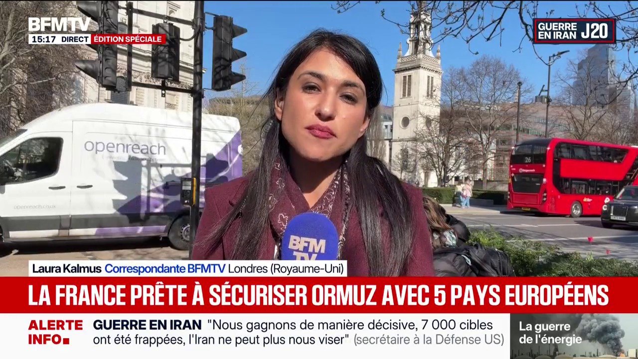 Guerre au Moyen-Orient: six pays, dont la France et le Royaume-Uni, "prêts à contribuer" à la sécurisation du détroit d'Ormuz