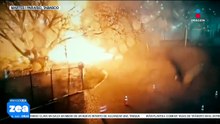 Sale a la luz video que revela el momento exacto del incendio en la Refinería Olmeca