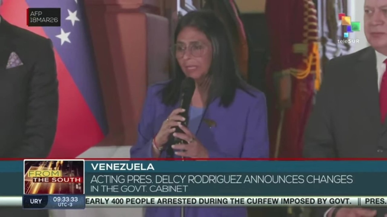 Venezuela | Act. Pres. Rodriguez announces rest...