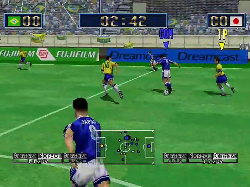 Virtua Striker 2 Ver. 2000.1 online multiplayer - dreamcast