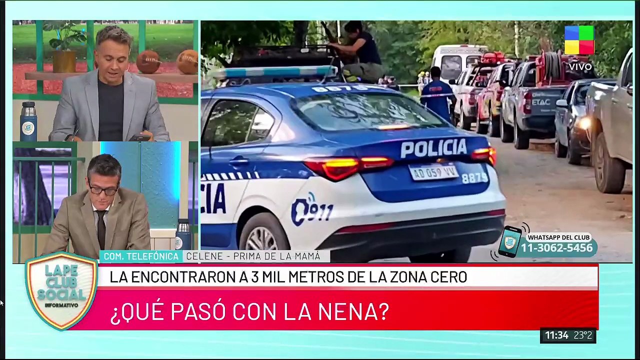 La feliz reacción de Sergio Lapegüe al ver las primeras imágenes de la aparición de Esmeralda con su madre