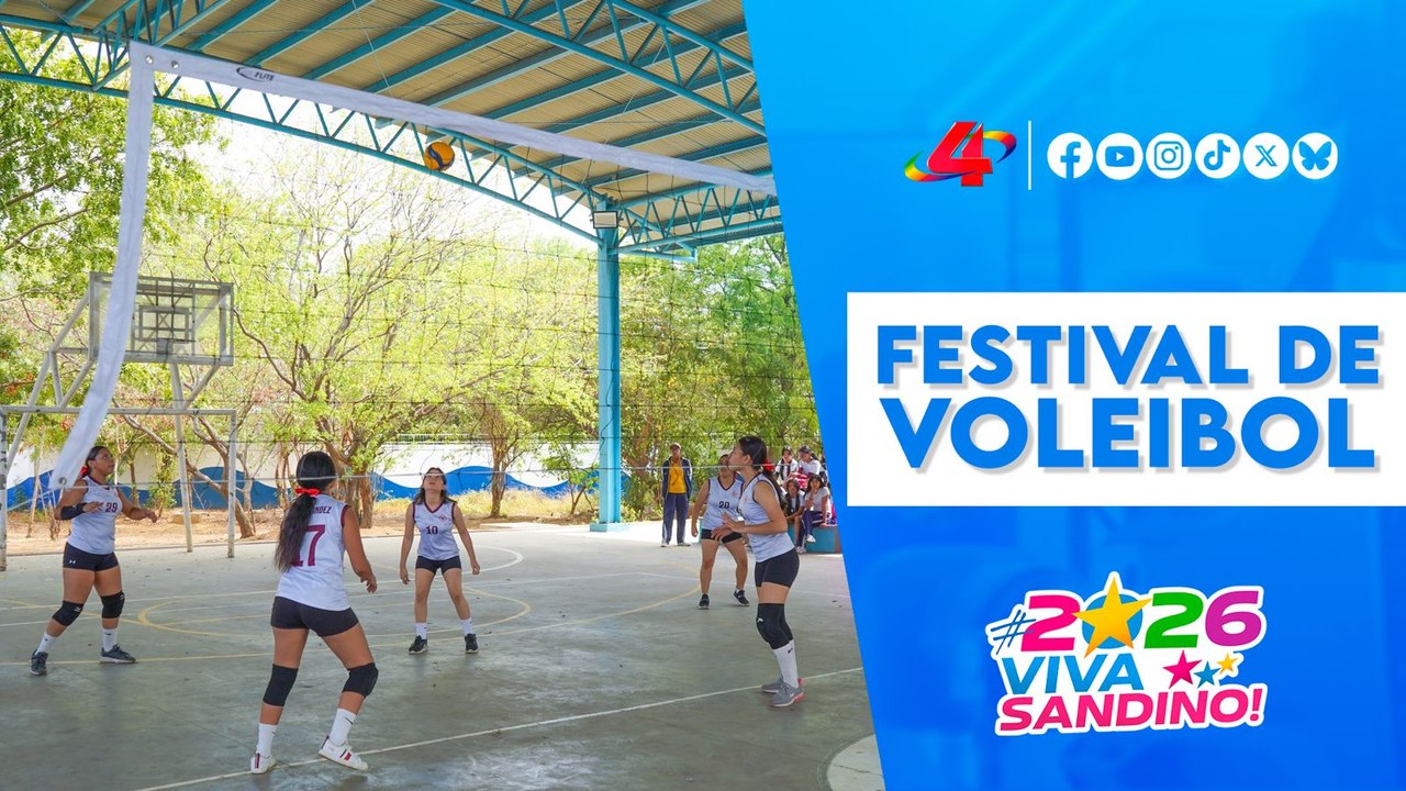 🏐 Voleibol sala: MINED promueve valores y talento en el Festival Departamental