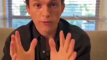 Tom holland saludando a spiderman gaucho