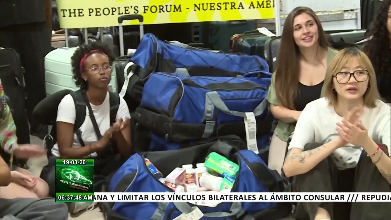 Solidaridad con Cuba: activistas entregan ayuda humanitaria en una crisis histórica