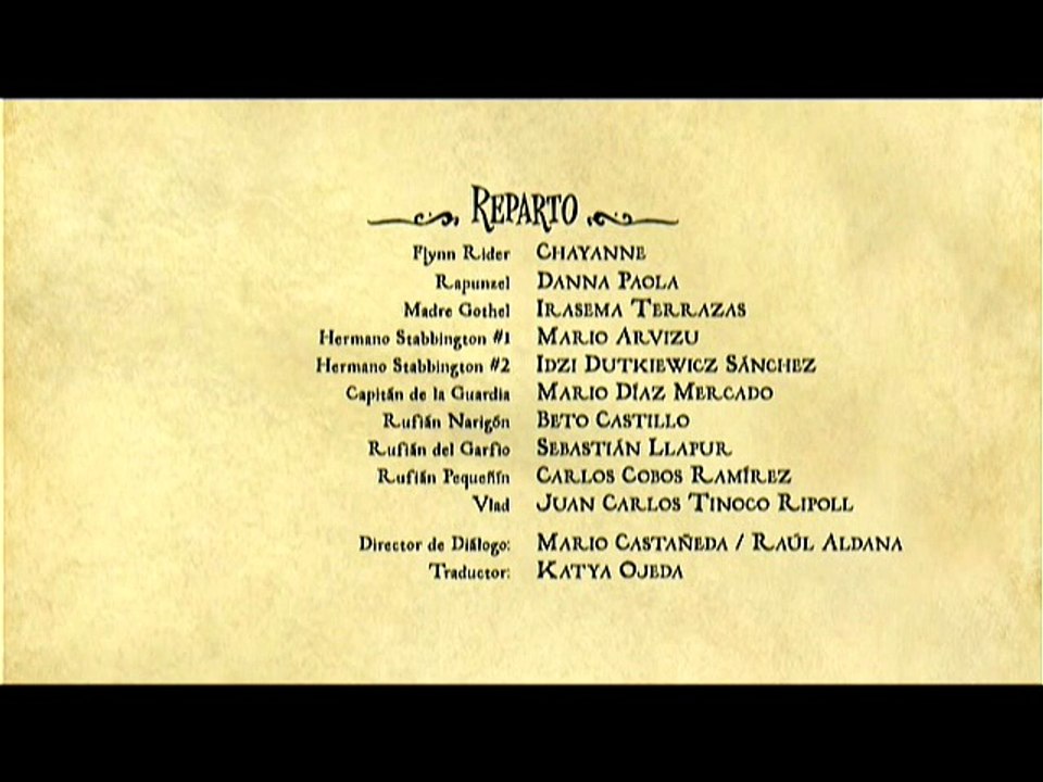 Cierre a Enredados (2010) Pirata HP DVD+R (Latinoamérica)