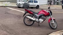 Motociclista fica ferida em acidente com carro no Centro de Cascavel