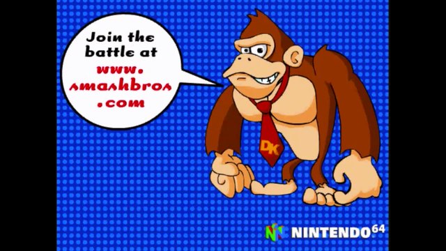 Super Smash Bros. (N64) Smash Cards (1999) [Flash] [no sound]