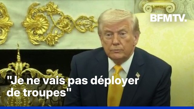 Guerre au Moyen-Orient: Donald Trump affirme qu'il ne va pas déployer de troupes en Iran