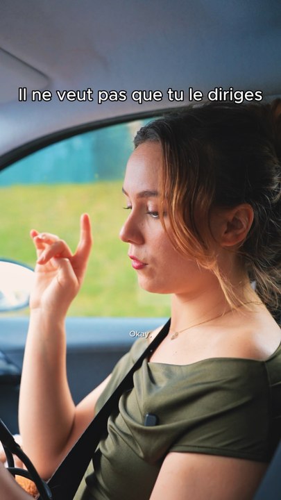 Franchement vous préférez écouter l’IA ou moi ?! Merci à @kioziemovie pour son rôle de conducteur anxieux  🏻😂