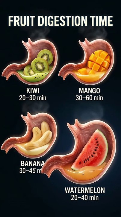 Fruit Digestion Time Explained