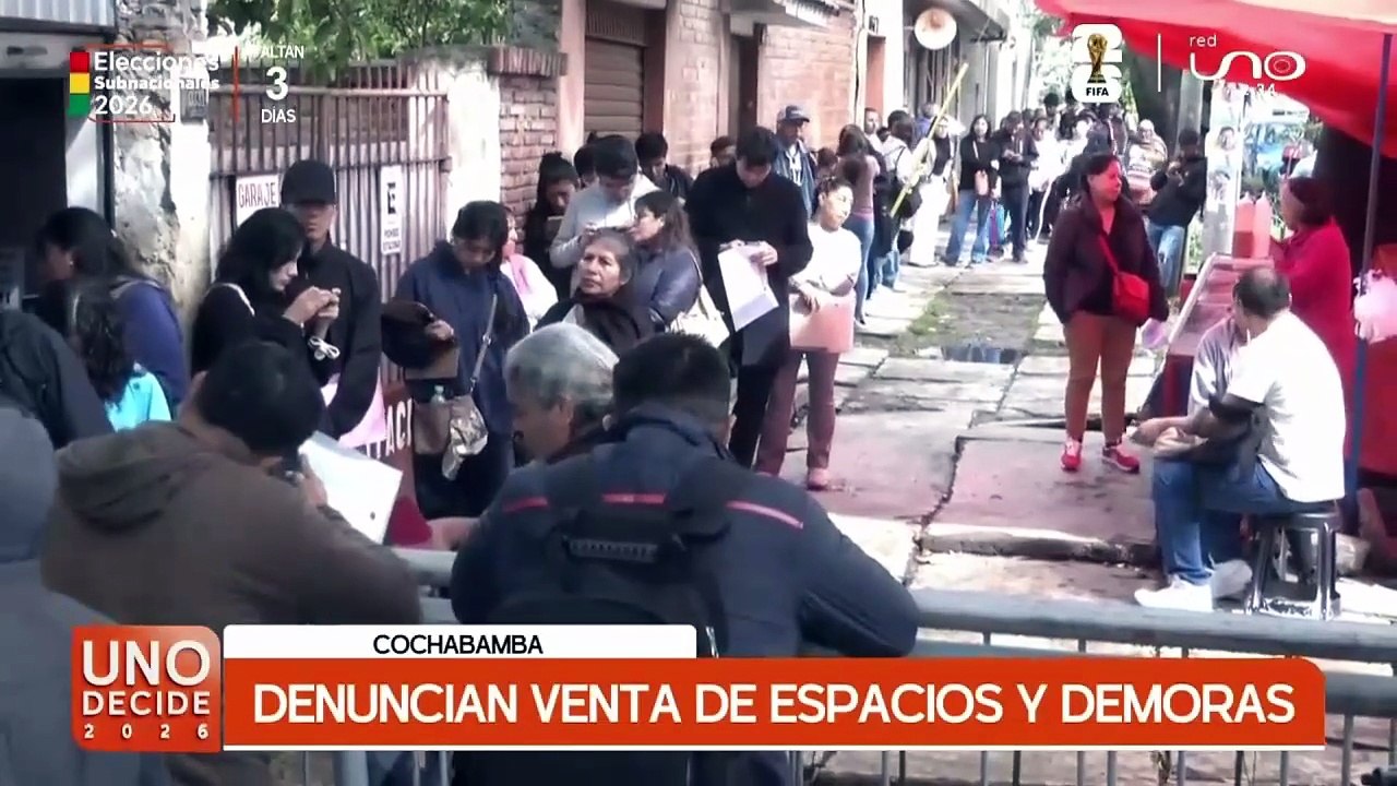denuncian venta de espacios y demora
