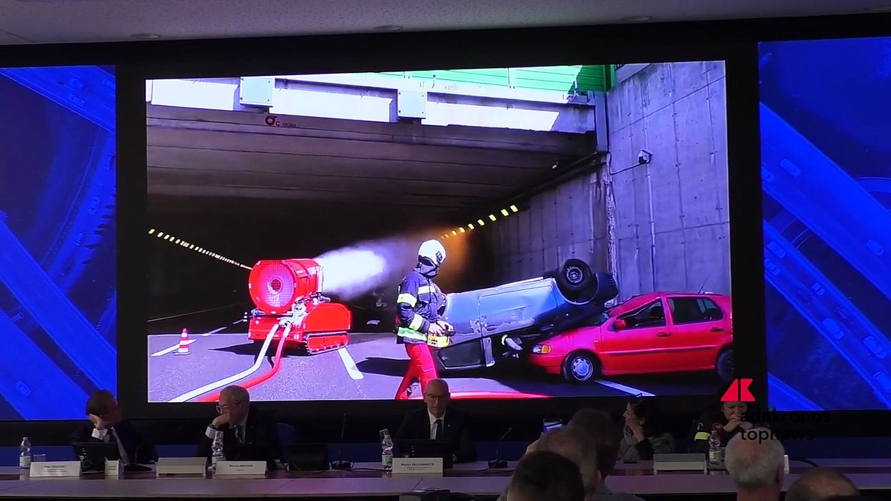 ADS, CAV e Vigili del Fuoco di Venezia presentano sicurezza ai nelle gallerie autostradali