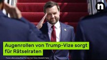 J.D. Vance: Augenrollen von Trump-Vize sorgt für Rätselraten