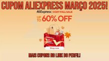Cupom AliExpress Março 2025 Promoção Cozy Fall Sale