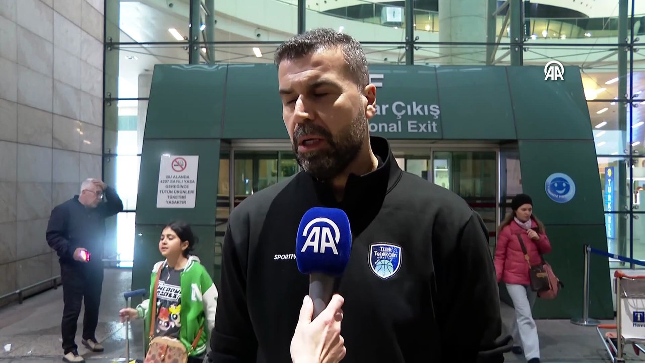 Türk Telekom Erkek Basketbol Takımı, yurda döndü | Ajansspor | AA
