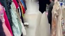 Mom discovers her 1989 wedding dress in thrift store