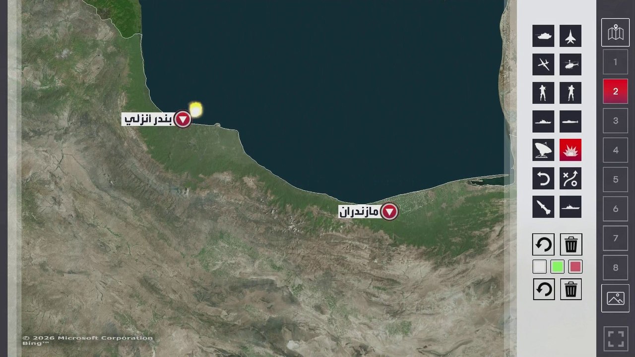 خريطة الأهداف الأميركية الإسرائيلية في إيران خلال الأسبوع الثالث للحرب