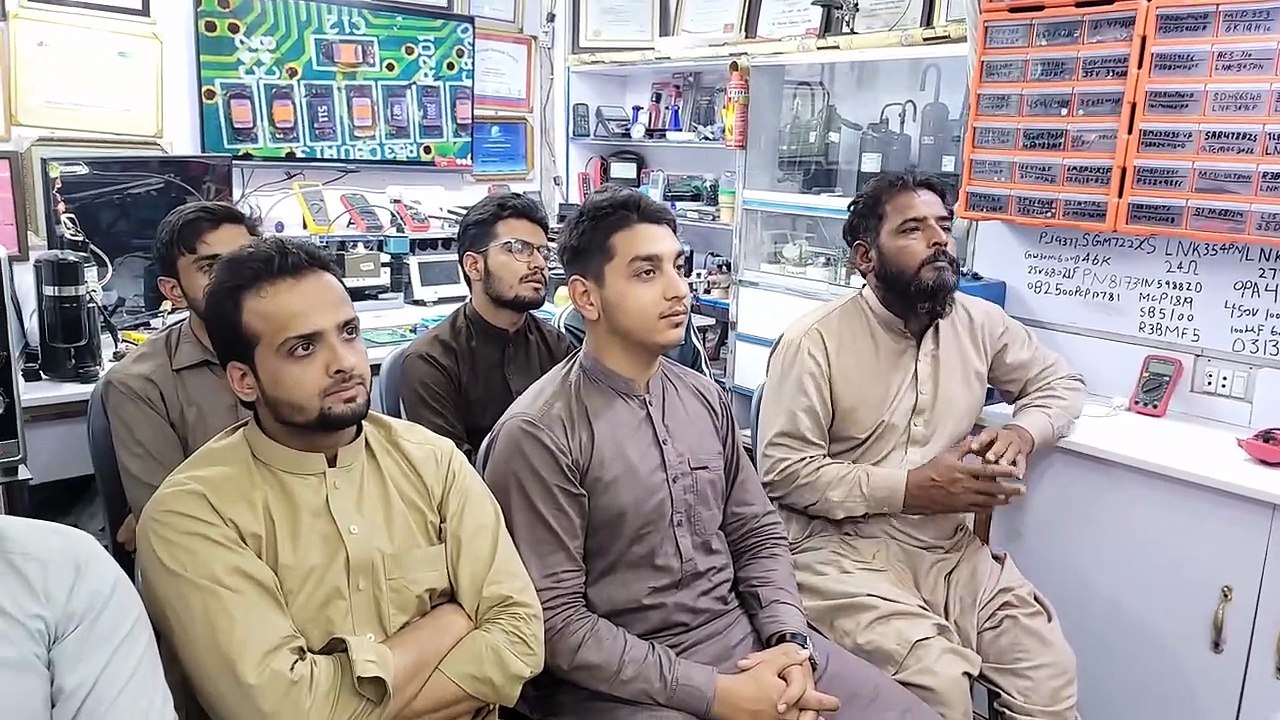 DC Inverter AC PCB Outdoor PFC IGBT DRIVER CIRCUIT IPM DC LINK PCB CLASS - Babar Electronics HVACR (720p, h264, youtube)