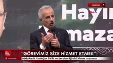 Abdulkadir Uraloğlu: Birlik ve beraberliğimizi kimse bozamaz