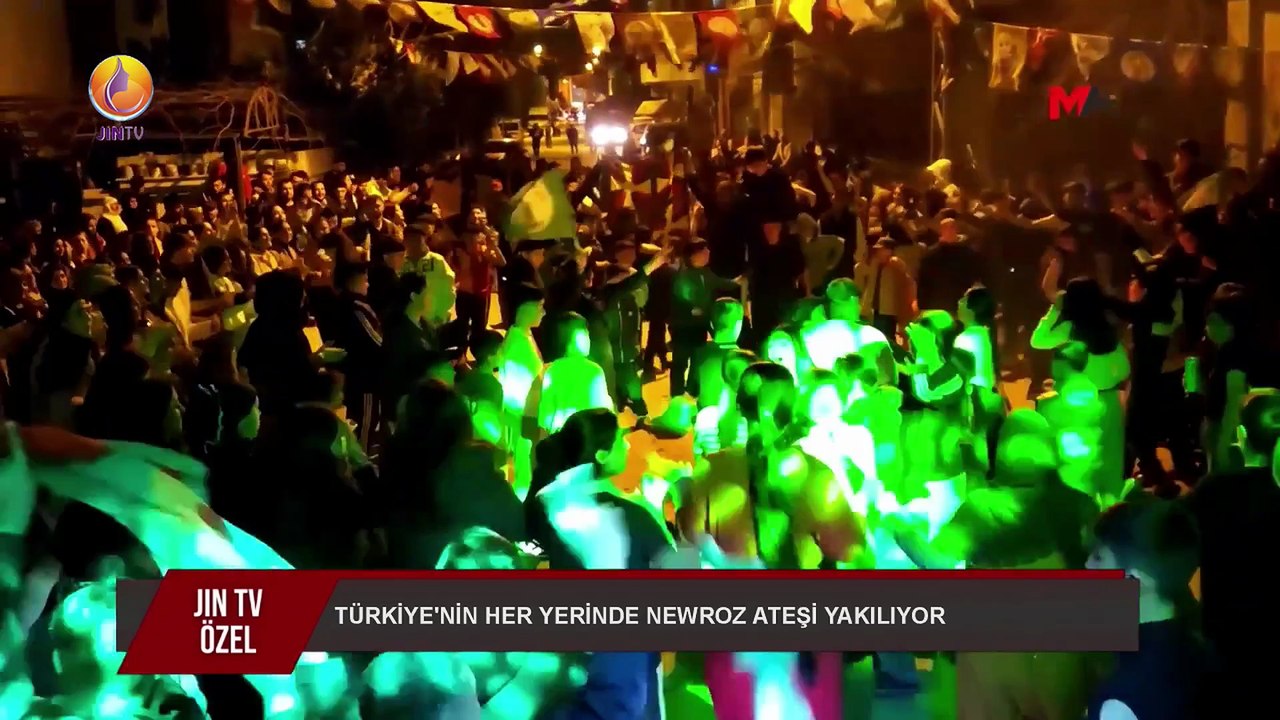 JIN TV ÖZEL-Sevim Devrim-Türkan Aslan-Muazzez Orhan-Bakurê Kurdistan kentlerinde Newroz coşkusu sürüyor