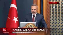 Hakan Fidan: Bir yanlış başka bir yanlışa gitmemeli