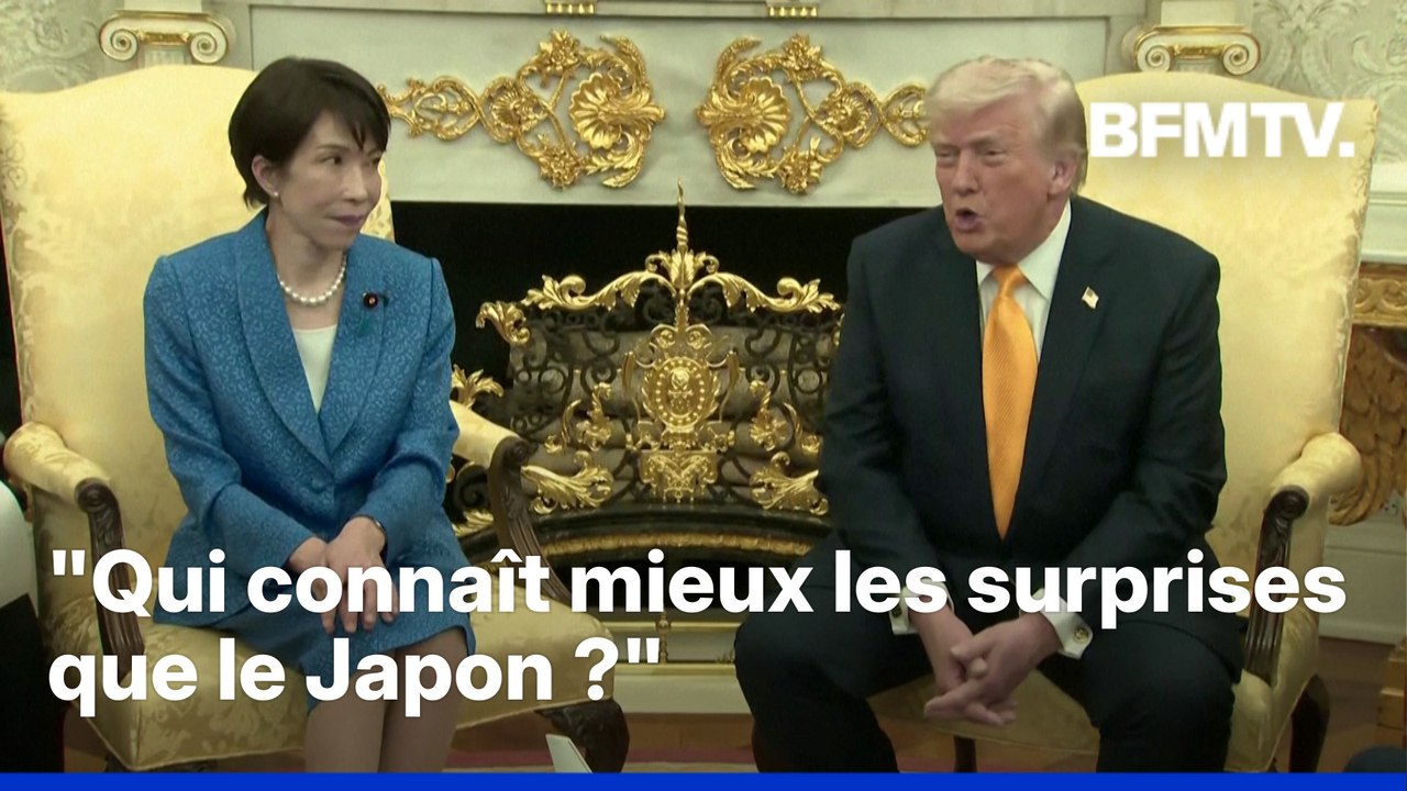 Seconde Guerre mondiale: Donald Trump ironise sur Pearl Harbor devant la Première ministre japonaise