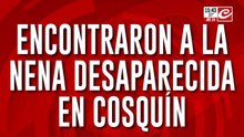 Encontraron a la nena desaparecida en Cosquín: ¿Interna familiar, trata o venganza?