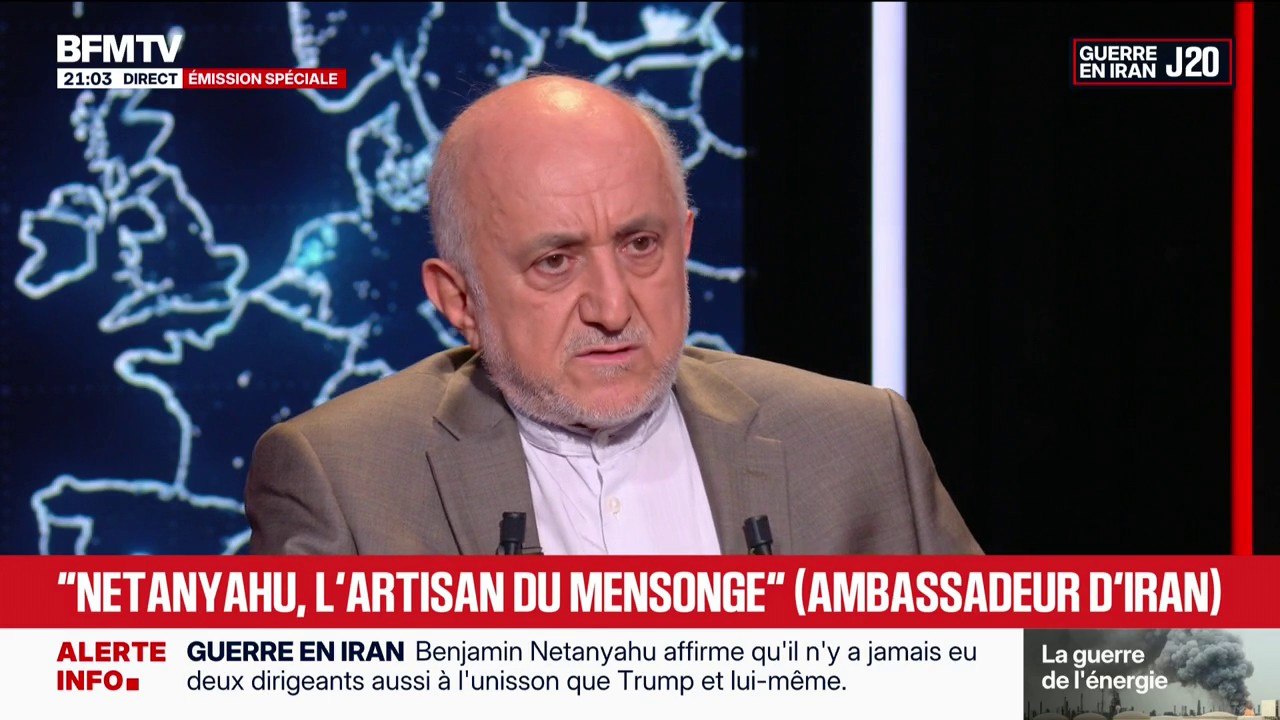 Guerre au Moyen-Orient: "Nos dirigeants ne se cachent pas", déclare Mohammad Amin-Nejad, ambassadeur d’Iran en France