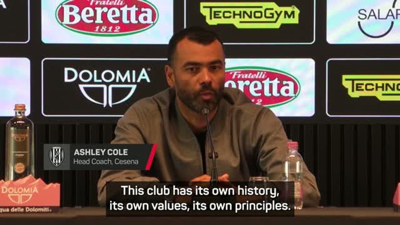 Cole excited to take up first managerial role at Cesena