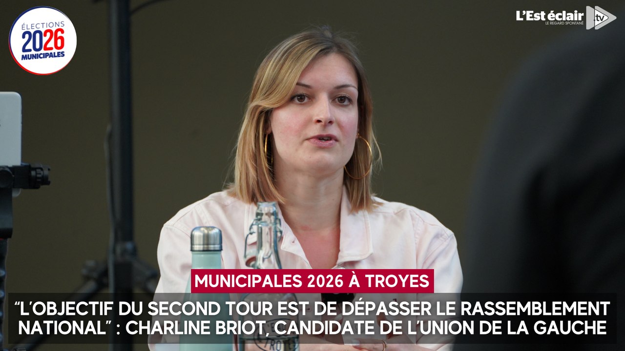 “L’objectif est de dépasser le Rassemblement national” : Charline Briot, candidate aux municipales 2026 à Troyes
