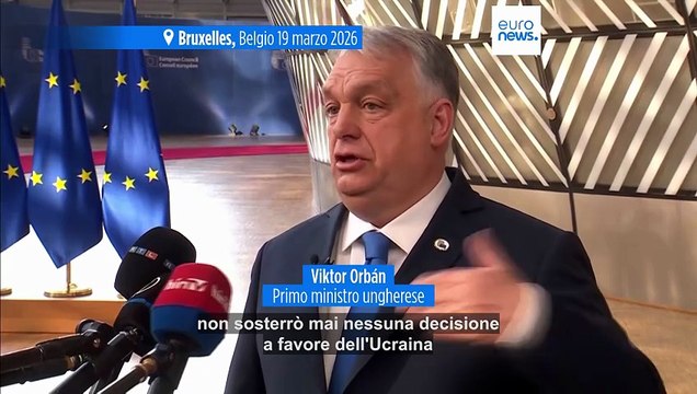 Consiglio europeo, Orbán conferma il veto sul prestito all'Ucraina