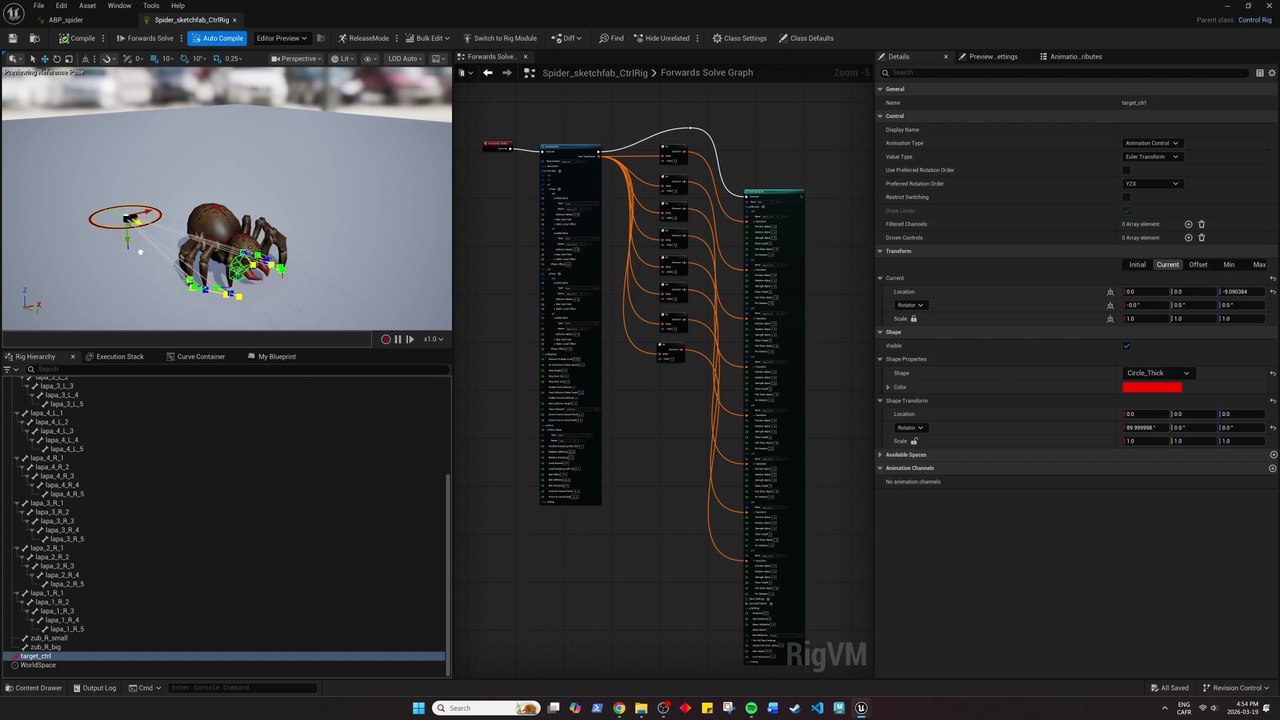 Locomotion system unreal engine Rigging