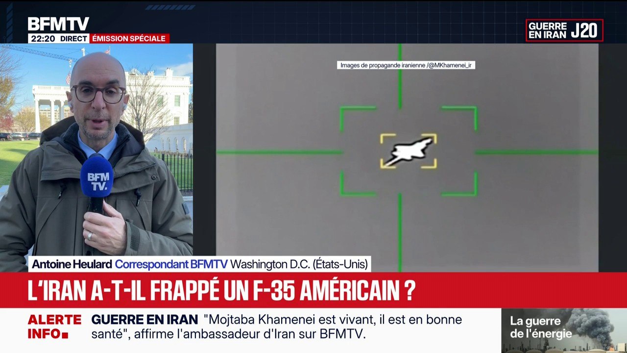 Guerre au Moyen-Orient: l'Iran affirme avoir touché un avion F-35 américain