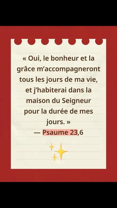 Prière du jour :