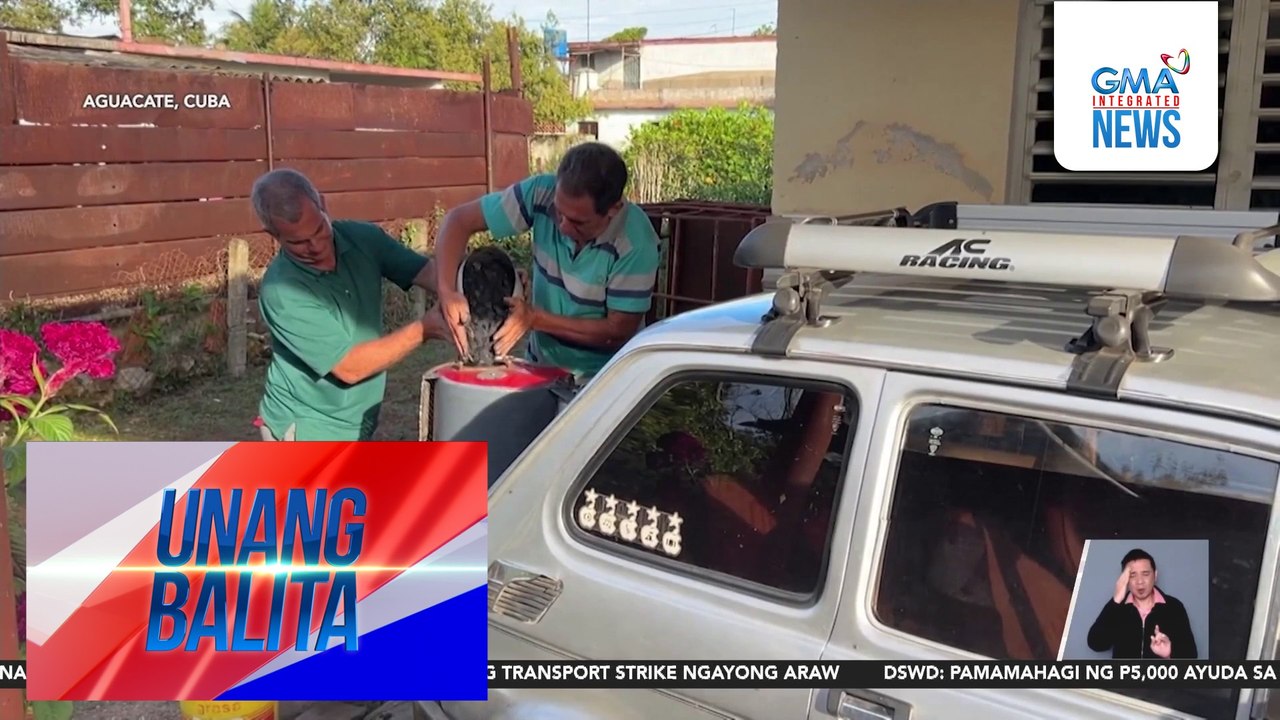 Uling imbes na gasolina, gamit ng isang mekaniko para paandarin ang kaniyang kotse dahil mas mura at mas marami ang supply | Unang Balita