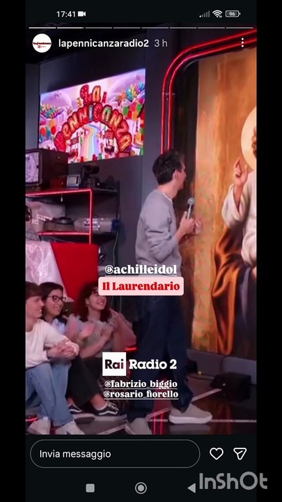La pennicanza con Fiorello e bigio