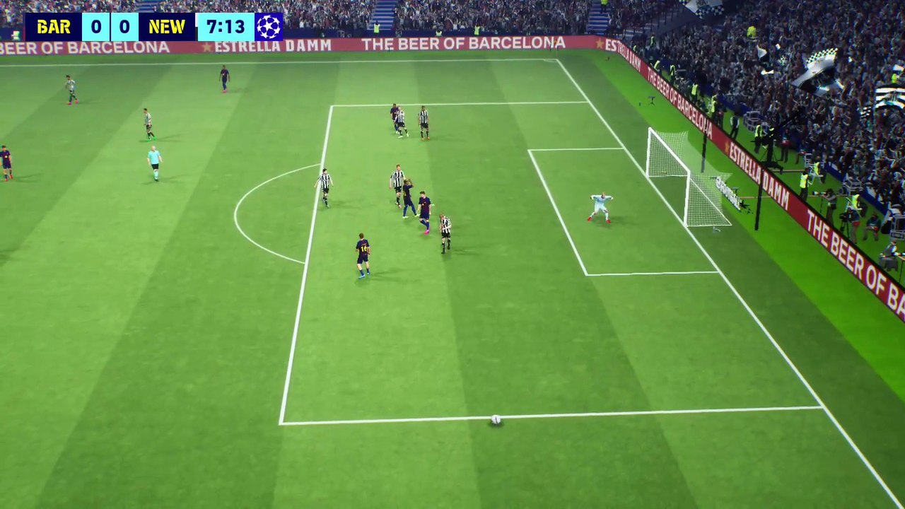 EFOOTBALL 2026 MOBILE - CHAMPIONS LEAGUE 25/26 - BARCELONA vs. NEWCASTLE | GAMEPLAY [60 FPS]