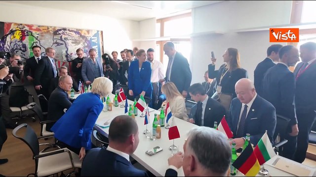 Meloni arriva a Bruxelles per il Consiglio Europeo su Medio Oriente e Ucraina