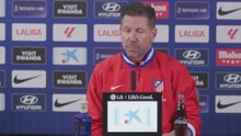 Simeone valora el trabajo de Arbeloa como técnico del Real Madrid