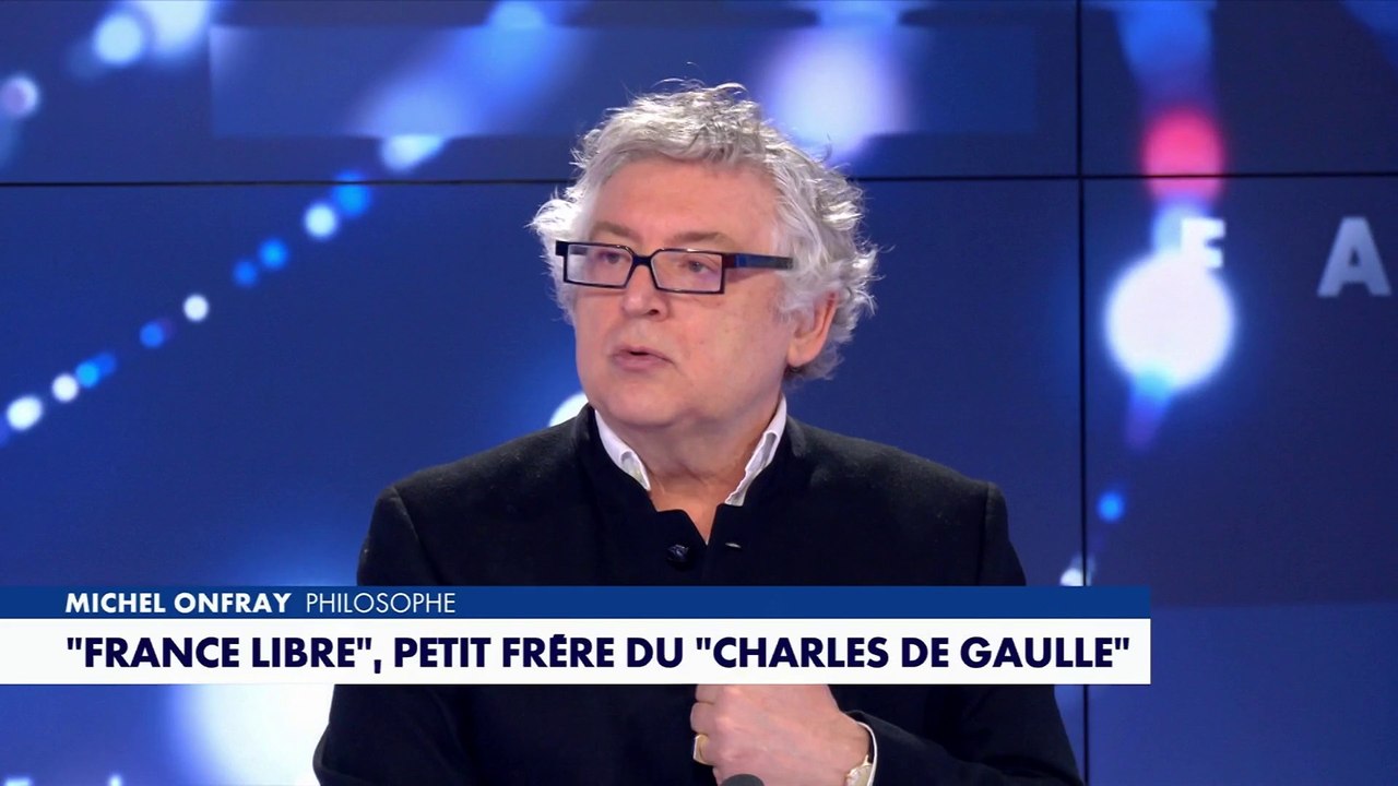 Michel Onfray : «La France n'est pas libre»