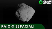 NASA revela imagens inéditas do interior de um asteroide