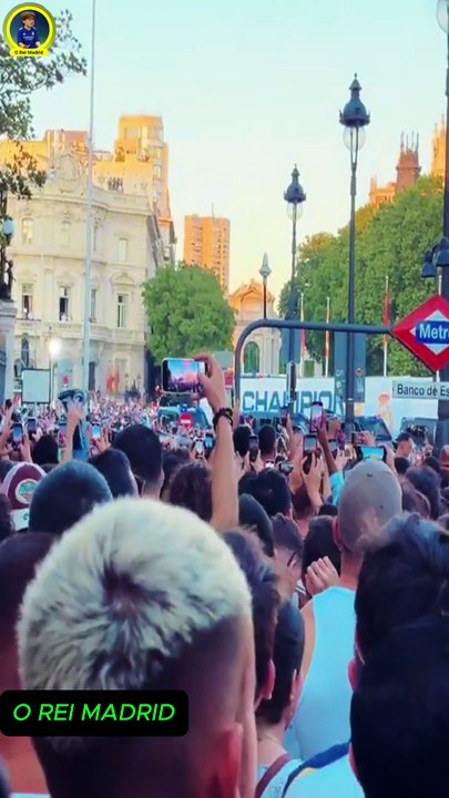 COMEMORAÇÃO DA 15° CHAMPIONS LEAGUE DO REAL MADRID. #realmadrid #oreimadrid #fyp #15 #championsleague