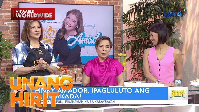 Pinky Amador, nagluto ng tinolang manok sa UH Kusina | Unang Hirit