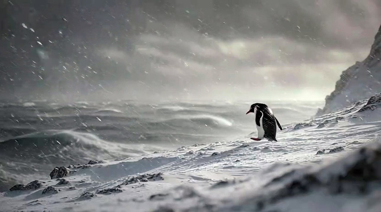 Penguin Waiting for Mate