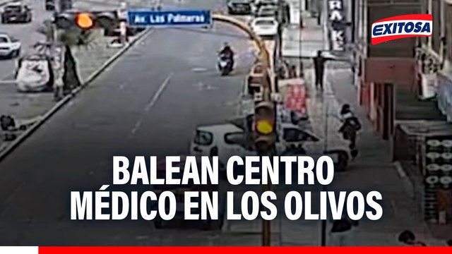 Delincuentes disparan 16 veces contra centro médico en Los Olivos y no descartan extorsión