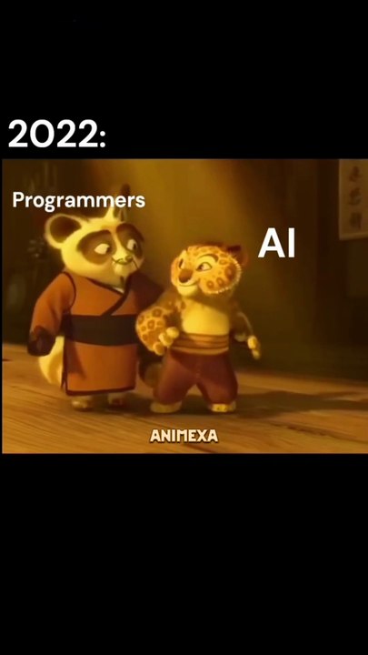 Programmers Vs AI 🤖 [ AI Era is on peak | Anime Memes | Kung fu panda edits]#kungfupanda#ai#memes#op