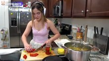 Cocinando arroz con pollo estilo peruano p5