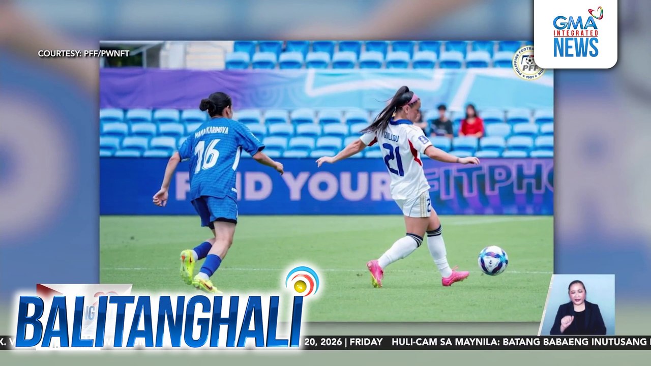 Phl Women's National Football Team, nag-qualify sa 2027 FIFA Women's Worl Cup | Balitanghali
