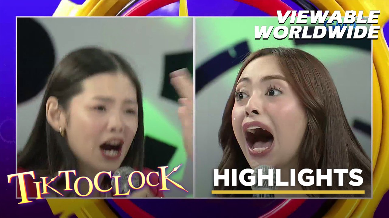 TiktoClock: Cheska Fausto at Skye Chua, GIGIL NA GIGIL MAG-ENGLISH!